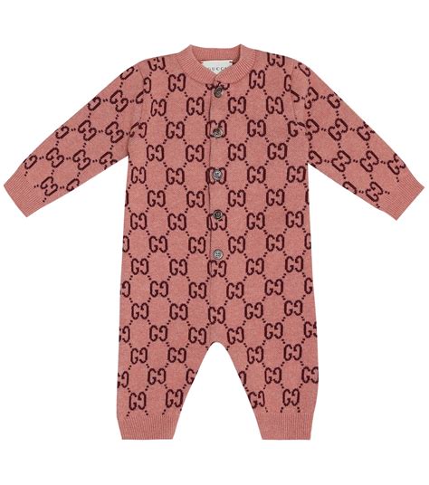 baby jas gucci|Gucci baby wool onesie.